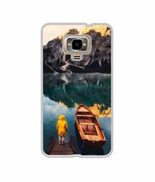 Amazon Brand - Solimo Designer Lake View UV Printed Soft Back Case Mobile Cover for Samsung Z4