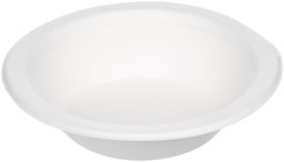 AmazonBasics Bols à soupes jetables écologiques Compostables et biodégradables Contenance 355 ml, Lot de 250