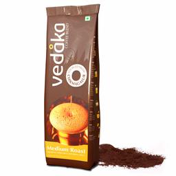 Amazon Brand - Vedaka Filter Coffee, Medium Roast, Coffee: 80%, Chicory: 20%, 500g