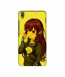 Amazon Brand - Solimo Designer DJ Girl Vector 3D Printed Hard Back Case Mobile Cover for Lenovo S850