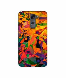 Amazon Brand - Solimo Designer Multicolor Texture 3D Printed Hard Back Case Mobile Cover for LG Stylus 2