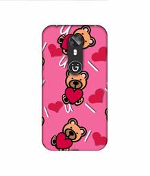 Amazon Brand - Solimo Designer Heart Holding Bear 3D Printed Hard Back Case Mobile Cover for Gionee A1