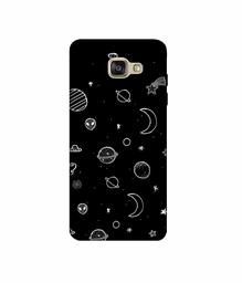 Amazon Brand - Solimo Designer Solar System 3D Printed Hard Back Case Mobile Cover for Samsung Galaxy A5 (2016)