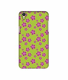 Amazon Brand - Solimo Designer Pink Flower Patterns 3D Printed Hard Back Case Mobile Cover for Oppo F1 Plus