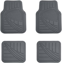 AmazonBasics 4 Piece Rubber Car Floor Mat