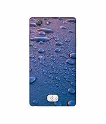 Amazon Brand - Solimo Designer Water Drops UV Printed Soft Back Case Mobile Cover for Oppo Neo 5 (2015)