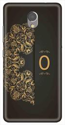 Amazon Brand - Solimo Designer Black Pattern Alphabet-O 3D Printed Hard Back Case Mobile Cover for Lenovo P2