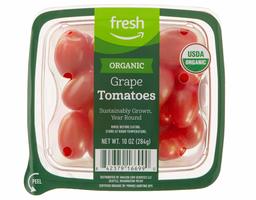 Fresh Brand – Organic Grape Tomatoes, 10 oz