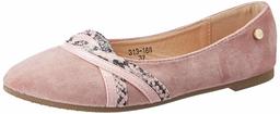 Flavia Women's Pink Ballet Flats-6 UK (38 EU) (7 US) (FL-923/PNK)