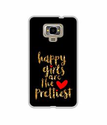 Amazon Brand - Solimo Designer Happy Girls are The Prettiest UV Printed Soft Back Case Mobile Cover for Samsung Z4