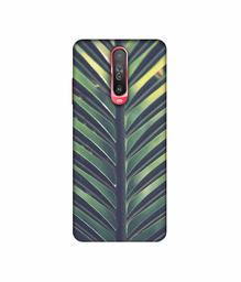 Amazon Brand - Solimo Designer Leaf Texture 3D Printed Hard Back Case Mobile Cover for Poco X2 / Mi Redmi K30