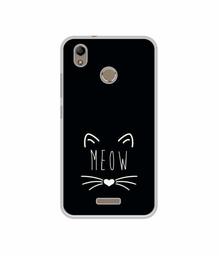 Amazon Brand - Solimo Designer Meow UV Printed Soft Back Case Mobile Cover for Infocus Turbo 5