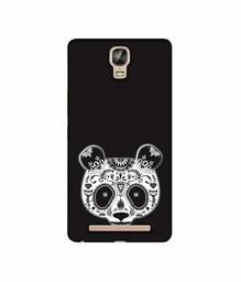 Amazon Brand - Solimo Designer Panda Illustrator 3D Printed Hard Back Case Mobile Cover for Gionee Marathon M5 Plus