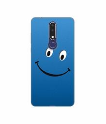 Amazon Brand - Solimo Designer Happy 3D Printed Hard Back Case Mobile Cover for Nokia 3.1 Plus