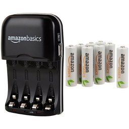 AmazonBasics Battery Charger for NI-MH AA/AAA Batteries