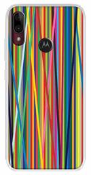 Amazon Brand - Solimo Designer Multicolor Visual Art Printed Soft Back Case Mobile Cover for Motorola Moto E6s / Motorola Moto E6 Plus