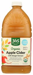 365 by Whole Foods Market, Limited Edition Organic Apple Cider, with Ginger Extract, 64 Fl Oz