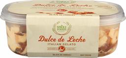 Whole Foods Market, Gelato Italian Dulce De Leche With Sea Salt Caramel Swirl, 30.4 Ounce