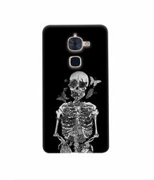 Amazon Brand - Solimo Designer Skeletan 3D Printed Hard Back Case Mobile Cover for LeTV Le 2