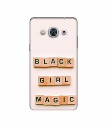 Amazon Brand - Solimo Designer Black Girl Magic 3D Printed Hard Back Case Mobile Cover for Samsung Galaxy J3 Pro