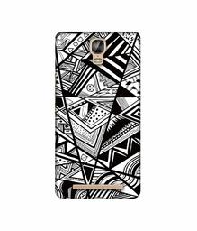 Amazon Brand - Solimo Designer Random Pattern 3D Printed Hard Back Case Mobile Cover for Gionee Marathon M5 Plus