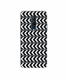 Amazon Brand - Solimo Designer Horizontal Arrow Texture 3D Printed Hard Back Case Mobile Cover for OnePlus 7T Pro