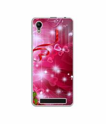 Amazon Brand - Solimo Designer Love UV Printed Soft Back Case Mobile Cover for Mobiistar C1 Lite