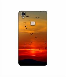 Amazon Brand - Solimo Designer Group Birds 3D Printed Hard Back Case Mobile Cover for Vivo V3 Max