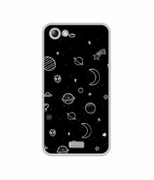 Amazon Brand - Solimo Designer Solar System UV Printed Soft Back Case Mobile Cover for Lyf Water 11