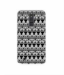 Amazon Brand - Solimo Designer Two Different Patterns 3D Printed Hard Back Case Mobile Cover for LG K7