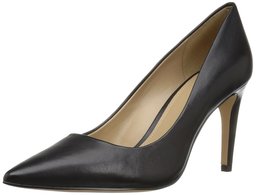 Amazon Brand - The Fix Women's Jennings Banana Heel Dress Pump, Black, 11 B US