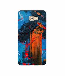 Amazon Brand - Solimo Designer Brush Texture 3D Printed Hard Back Case Mobile Cover for Samsung Galaxy C7 Pro