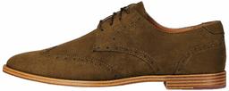 FIND. Men's Brogues, Green Khaki, 8 UK