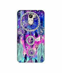 Amazon Brand - Solimo Designer Round Wall Hanging Pattern 3D Printed Hard Back Case Mobile Cover for Gionee X1