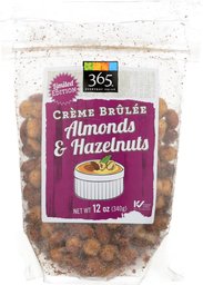 365 EVERYDAY VALUE Creme Brulee Almond & Hazelnut Nut Mix, 12 OZ