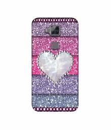 Amazon Brand - Solimo Designer Stone Heart 3D Printed Hard Back Case Mobile Cover for Huawei G8