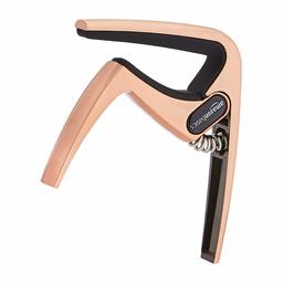 AmazonBasics Zinc Alloy Guitar Capo for Acoustic and Electric Guitar, Copper, 3-Pack