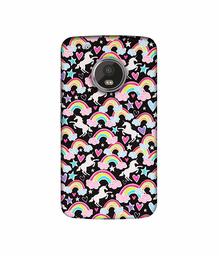 Amazon Brand - Solimo Designer Unicorn Texture UV Printed Soft Back Case Mobile Cover for Motorola Moto G5 Plus