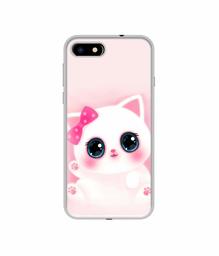 Amazon Brand - Solimo Designer Babby Kitty UV Printed Soft Back Case Mobile Cover for Micromax Canvas 1 2018