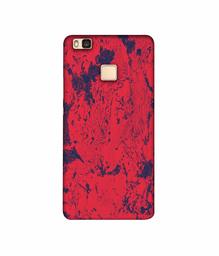 Amazon Brand - Solimo Designer Red Paint 3D Printed Hard Back Case Mobile Cover for Huawei P9 lite