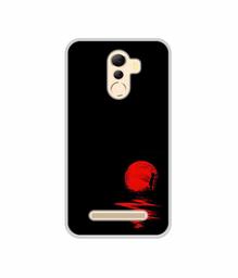 Amazon Brand - Solimo Designer Red Moon UV Printed Soft Back Case Mobile Cover for Coolpad Mega 5A