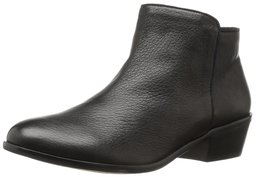 206 Collective Amazon Brand Magnolia Botines de tacón bajo para Mujer, Negro, 11.5 B US