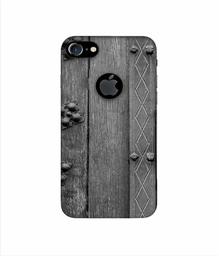 Amazon Brand - Solimo Designer Old Time Gate 3D Printed Hard Back Case Mobile Cover for Apple iPhone 7 (with Logo Cut)