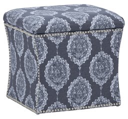 Stone & Beam Truve Modern Studded Ottoman