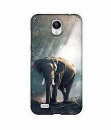 Amazon Brand - Solimo Designer Elephant 3D Printed Hard Back Case Mobile Cover for Vivo Y21L