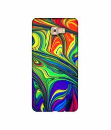 Amazon Brand - Solimo Designer Mash Painting 3D Printed Hard Back Case Mobile Cover for Samsung Galaxy C9 Pro