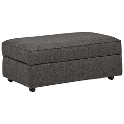 Amazon Brand – Stone & Beam Stella Storage Ottoman on Wheels, 47