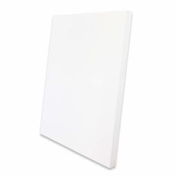 Eono by Amazon - Tela Tesa Grosso 75 cm x 58 cm Bianco 100% Cotone