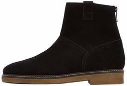 Amazon Brand: Find Pull On Leather Gumsole Women's Ankle Boots