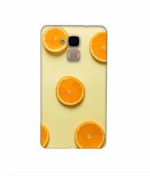 Amazon Brand - Solimo Designer Orange Texture 3D Printed Hard Back Case Mobile Cover for Huawei Honor 5c